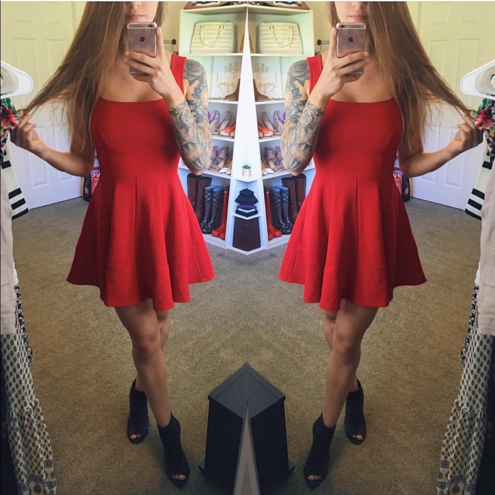 Red Lulu’s Dress